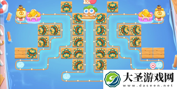 保卫萝卜4暖暖汤泉第3关怎么过