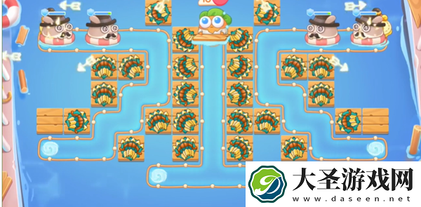 保卫萝卜4暖暖汤泉第3关怎么过