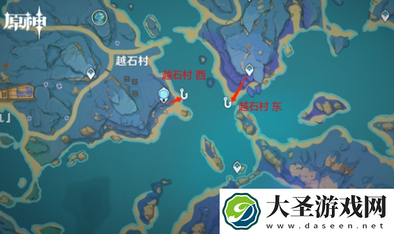 原神稻妻钓鱼点在哪