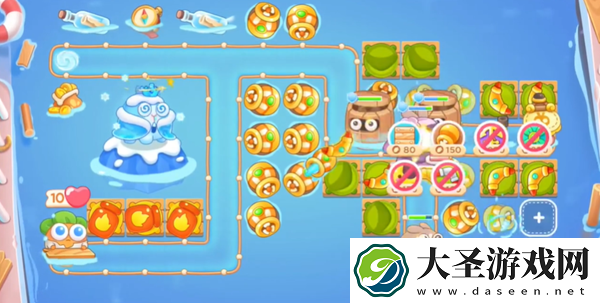 保卫萝卜4暖暖汤泉第7关怎么过