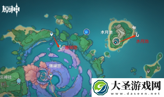 原神稻妻钓鱼点在哪