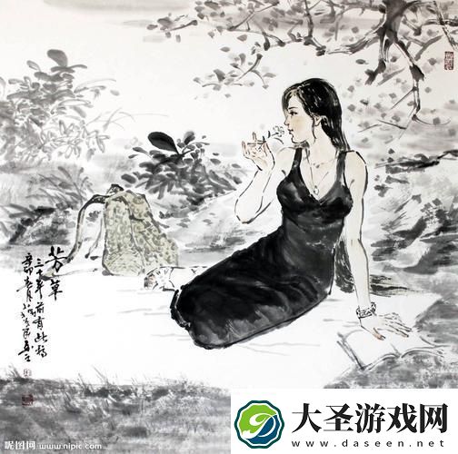 "离情芳草艺术狂潮下的科技弄潮儿"