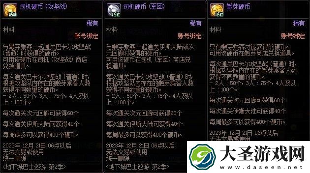 DNF地下城巴士巡游第2季活动奖励是什么