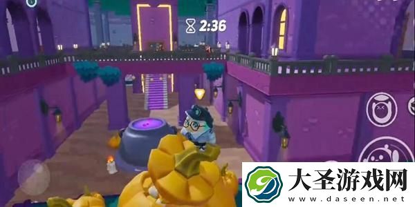 蛋仔派对南瓜入侵无敌点位在哪