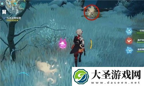 原神与吉法师玩耍任务攻略