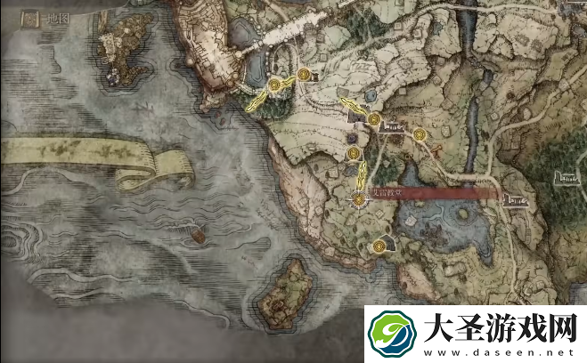 艾尔登法环艾雷教堂在哪