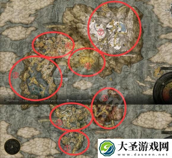 艾尔登法环boss顺序图介绍