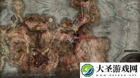艾尔登法环盖利德地图探索收集攻略