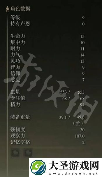 艾尔登法环绿色条作用介绍