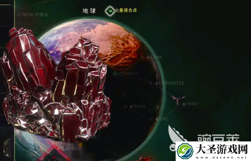 星际战甲手游火星怎么去