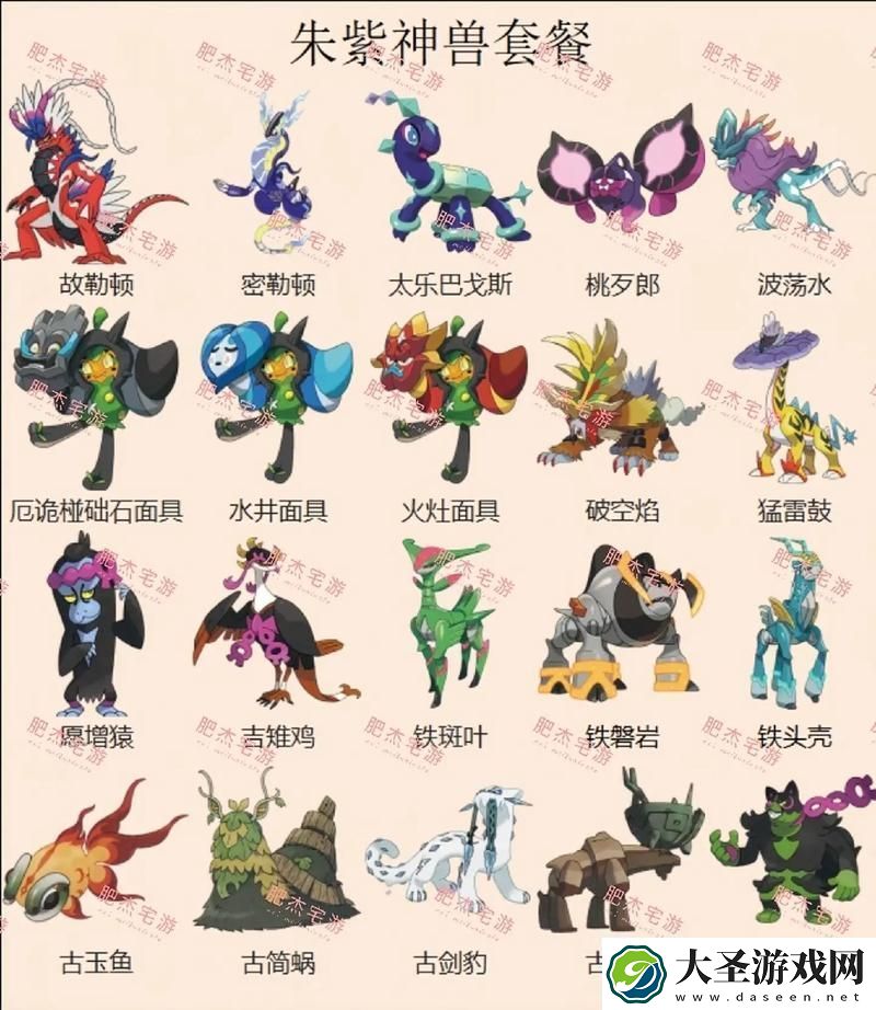 宝可梦朱紫神兽全揭秘