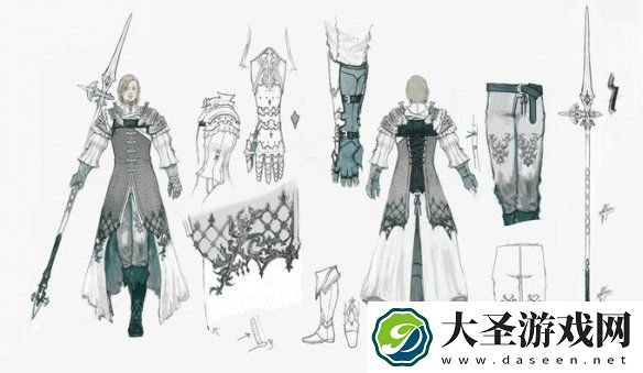 最终幻想16角色设计图公开