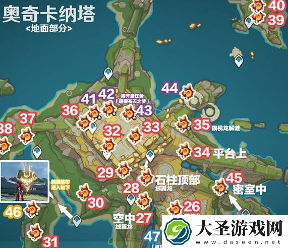 原神5.2新增火神瞳全收集攻略