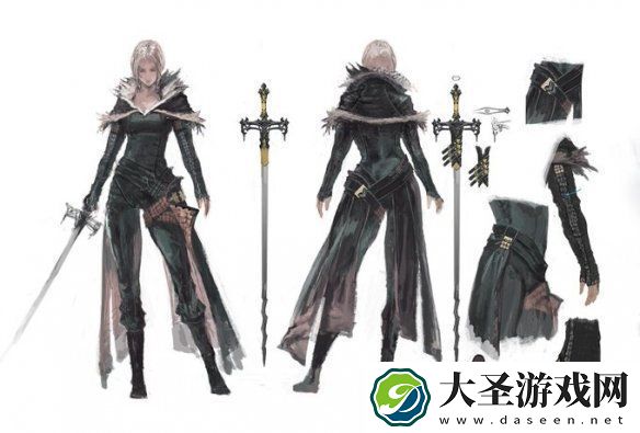 最终幻想16角色设计图公开