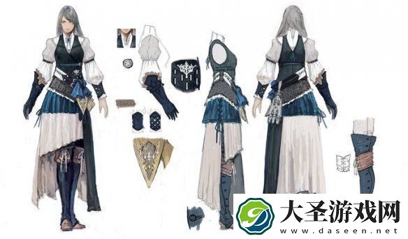 最终幻想16角色设计图公开