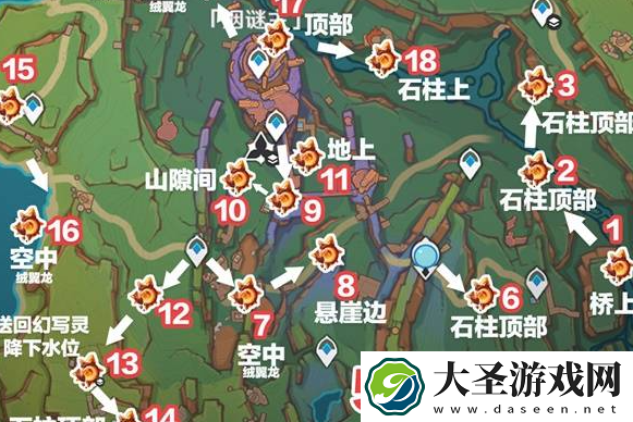 原神5.2新增火神瞳全收集攻略