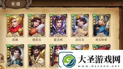 联盟纷争英雄排行榜一览