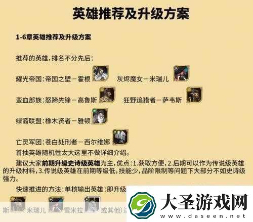 剑与远征格瑞泽尔勒技能详解及阵容攻略成为远征王者的秘诀