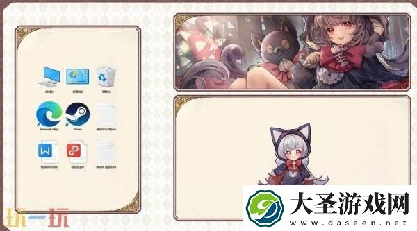 挂机向桌宠游戏桌面小猫娘现已正式发售