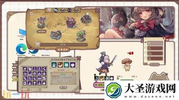 挂机向桌宠游戏桌面小猫娘现已正式发售