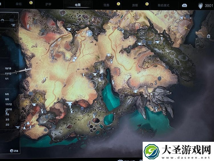 尘封大陆地图全收集一览