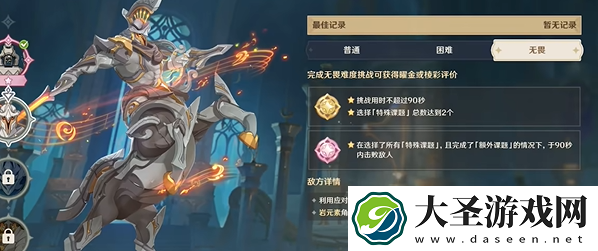 原神凶魁巨怪觇候录第二天怎么过