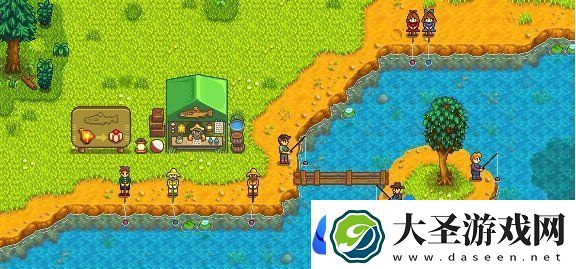 星露谷物语鳟鱼大赛怎么玩