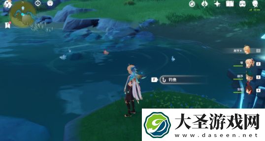 原神蒙德钓鱼点位置一览