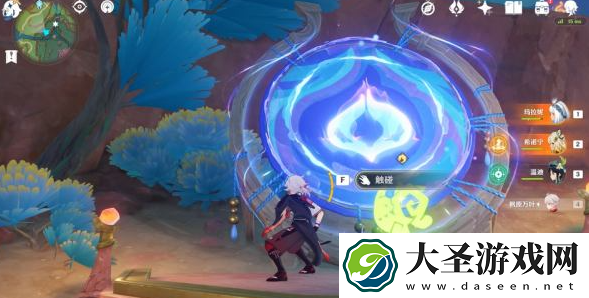 原神烟谜主3个触摸门在哪