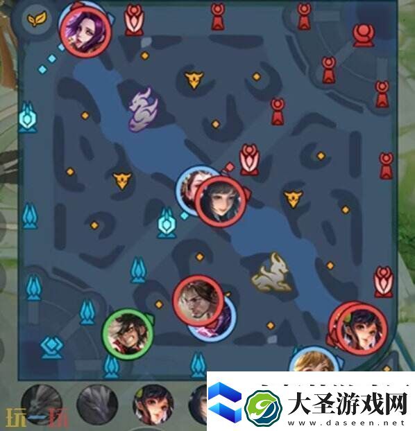 王者荣耀S39赛季王者峡谷调整！新增传送阵激活图标！