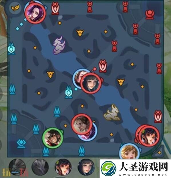 王者荣耀S39赛季王者峡谷调整！新增传送阵激活图标！