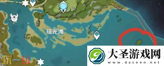 原神爱心岛在哪里