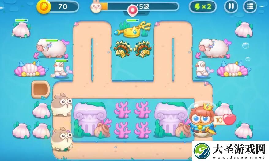保卫萝卜4海的闺女第66关怎么过