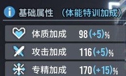 白荆回廊五大属性作用介绍