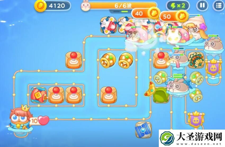 保卫萝卜4海的闺女第66关怎么过