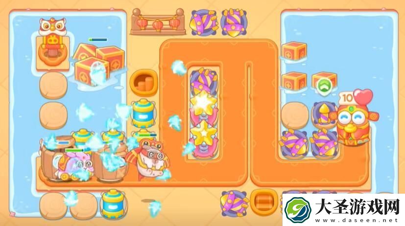 保卫萝卜4福神大作战第14关怎么过