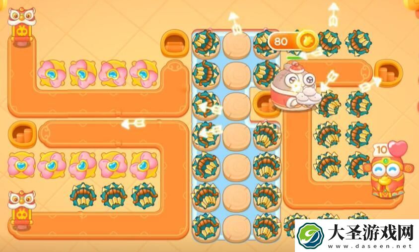 保卫萝卜4福神大作战13关攻略