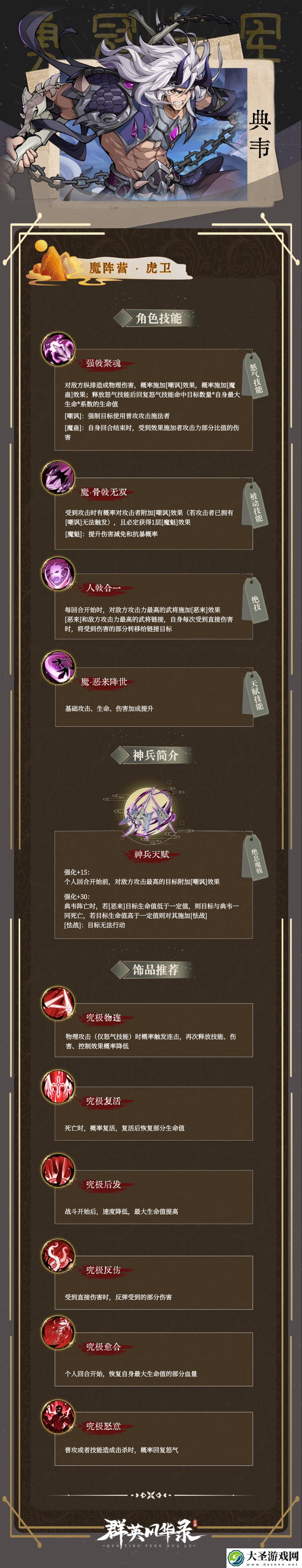 【英雄介绍】古之恶来