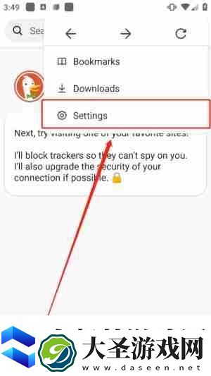 duckduckgo怎么设置中文
