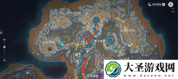 原神层岩巨渊地下矿区钓鱼点在哪