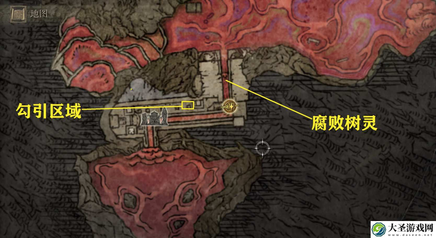 艾尔登法环腐败湖地下腐败树灵在哪