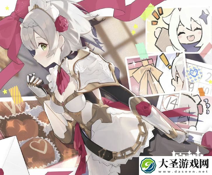 原神情人节贺图大全