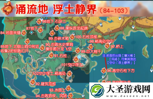 原神火神瞳位置大全