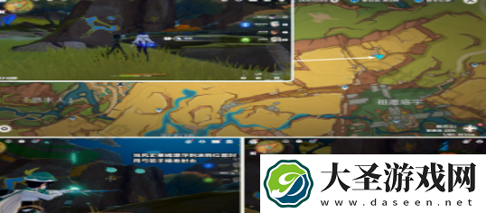 原神绘有涂鸦的裂石在哪