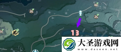 鸣潮礼花蒴采集路线
