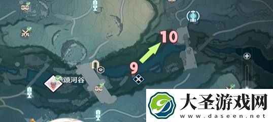 鸣潮礼花蒴采集路线