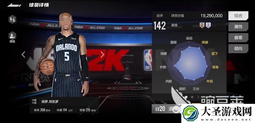 美职篮全明星保罗班凯罗怎么样
