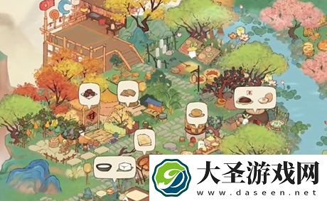 桃源深处有人家二岛布局