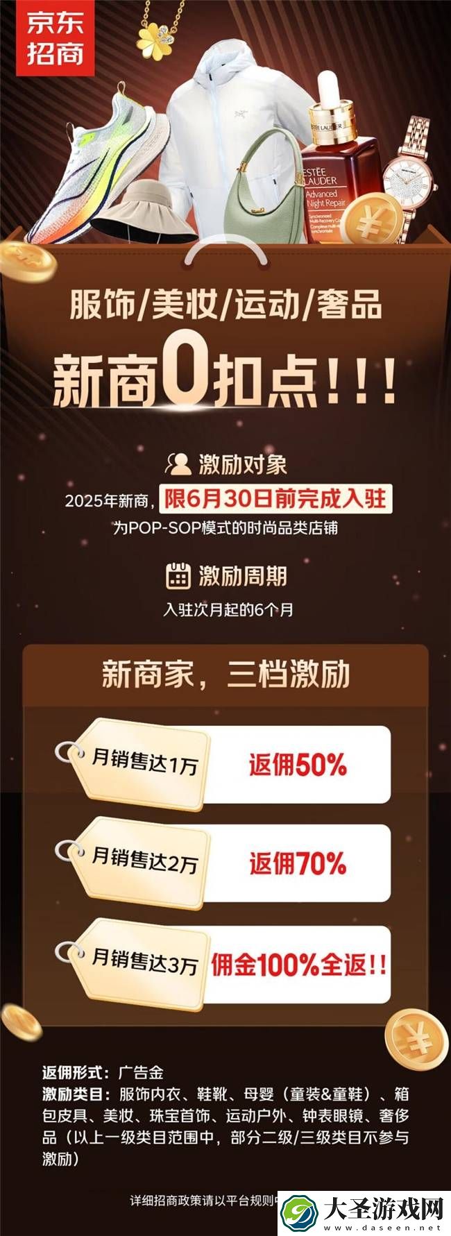京东大时尚新商激励大升级