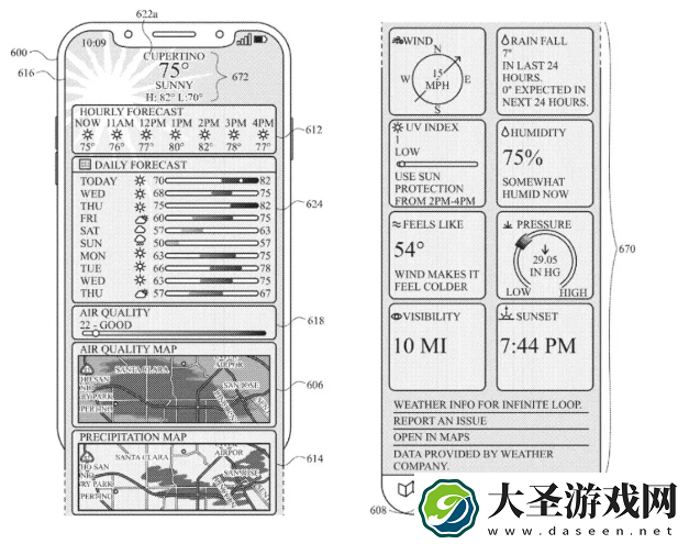 苹果天气应用专利获批